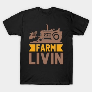 Farm Livin T Shirt For Women Men T-Shirt